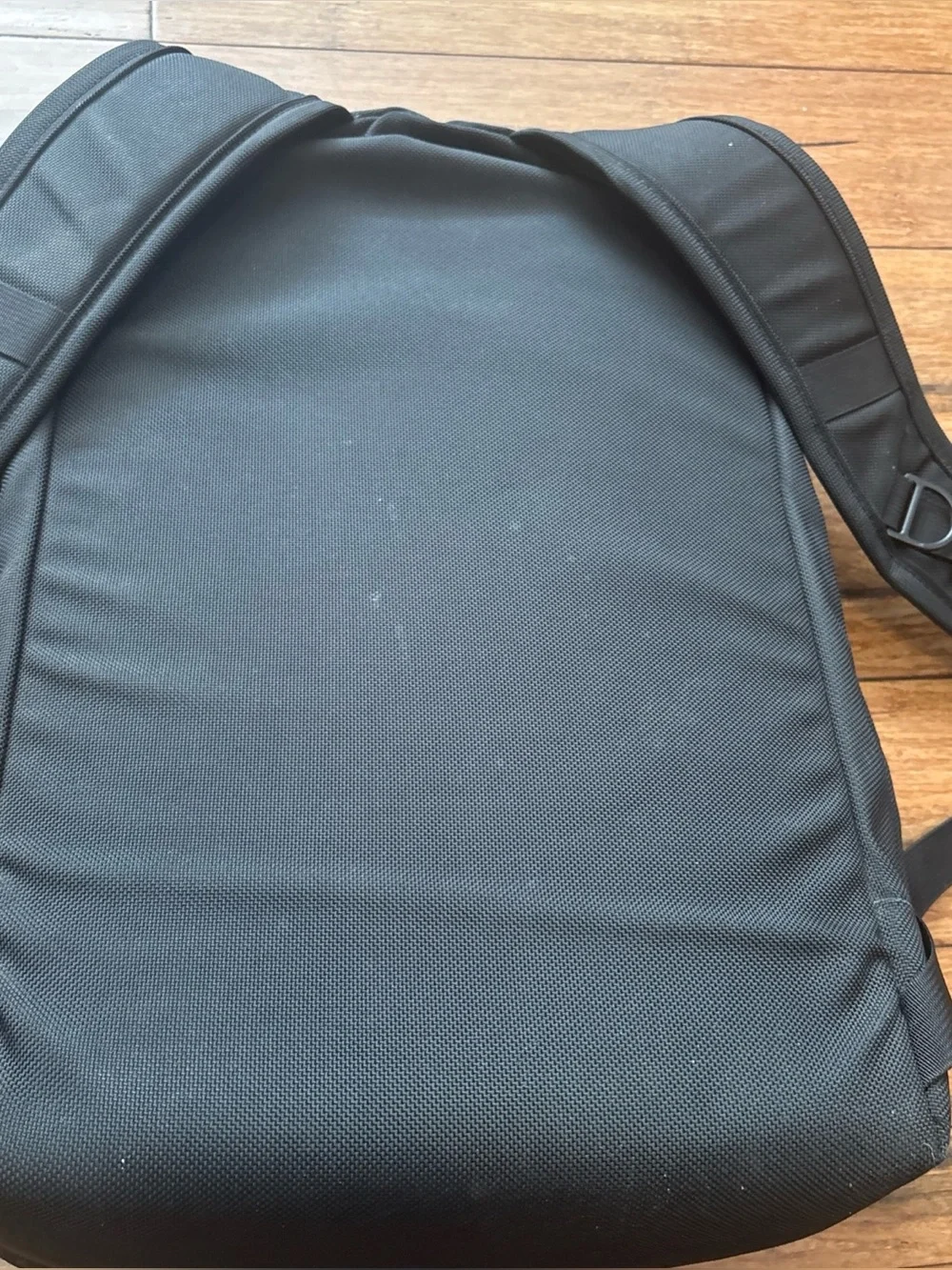 Brenthaven Black Solid Laptop Backpack, Padded Compartment, Adjustable Straps